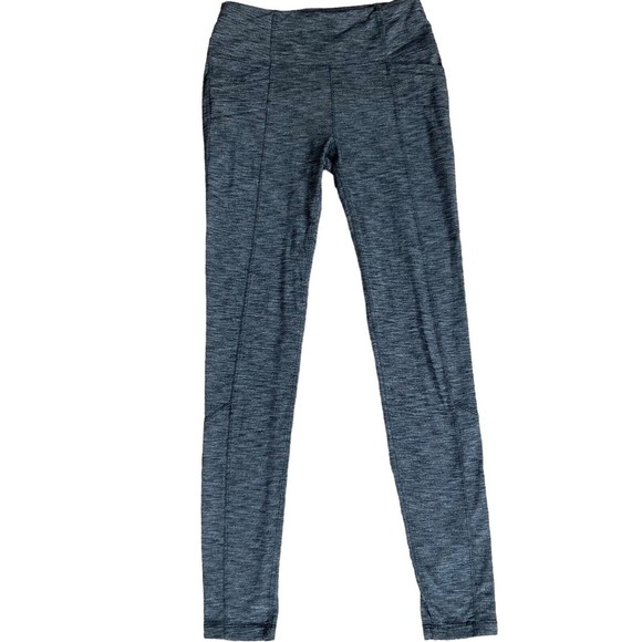 Athleta Women's Size Small Metro High Waisted Legging Gray Pockets - Picture 1 of 9